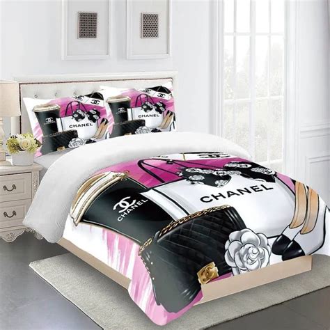 chanel bed sheets amazon|Chanel inspired bedding set.